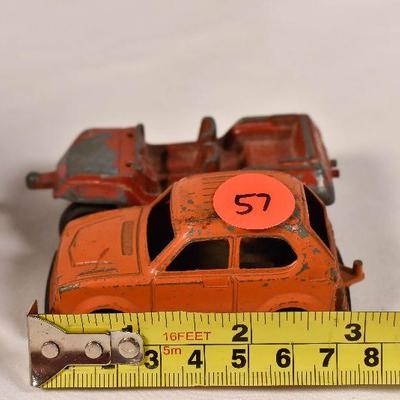 Lot 57: Pair of Tootsietoy Cars Vintage