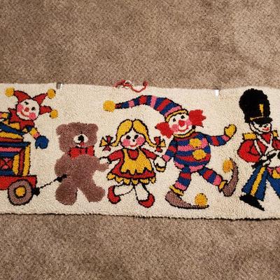 Wall hanging children's rug