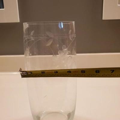 Etched Vase