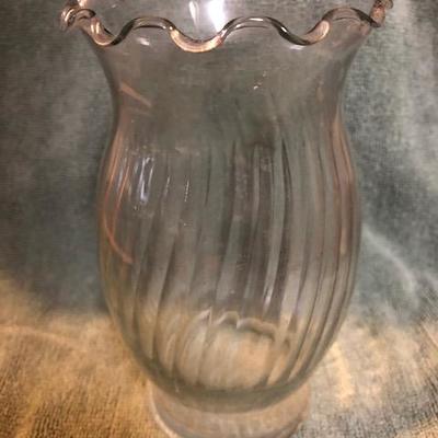 Clear Glass Vase