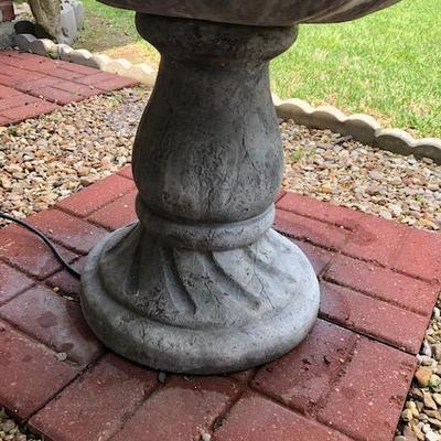 Concrete Garden Fountain