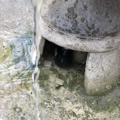 Concrete Garden Fountain