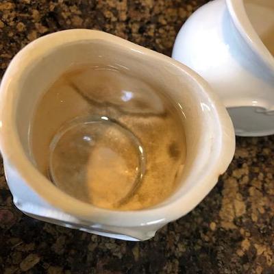 Miniature Creamer & Sugar Bowl