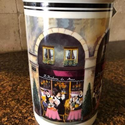 Ceramic Wine Cooler/Utensil Holder