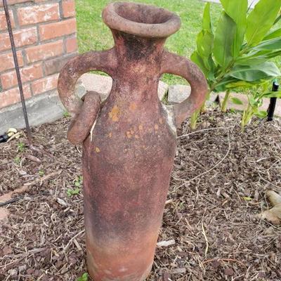 Decorative Terra Cotta Vase