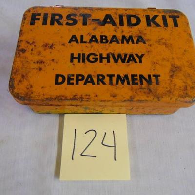 124 First aid kit