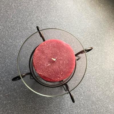 B-16 Candle with Holder