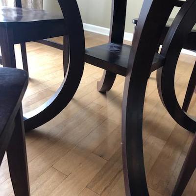 Solid wood table and 4 chairs