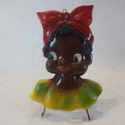 Black Mammy Kitchen Hook Plaque