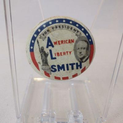 Al Smith Political Button