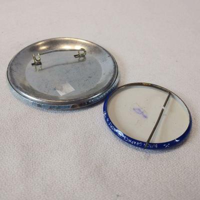 Ronald Reagan Memorabilia Buttons