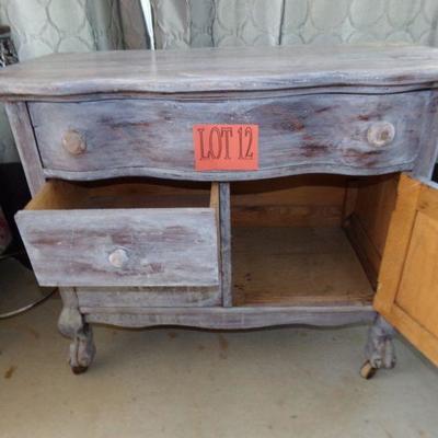 LOT 12  ANTIQUE WASH STAND