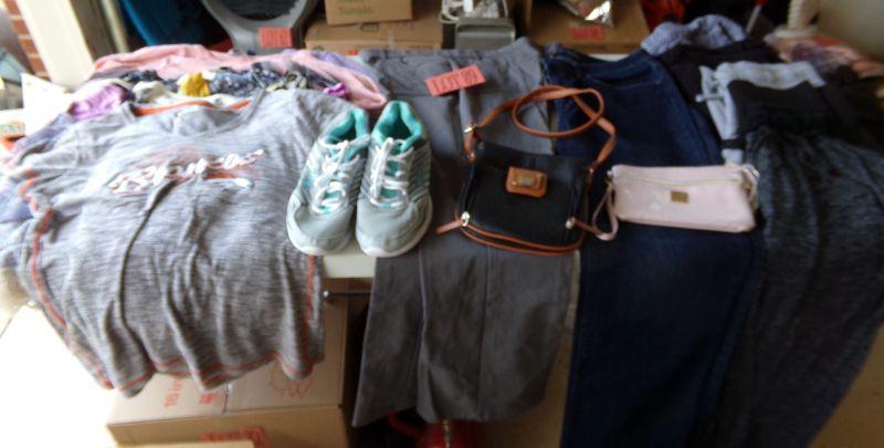 ladies clothes and shoes