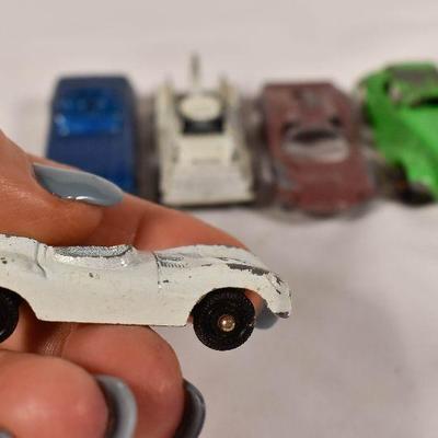 Lot 61: Mixed lot of vintage toy cars / trucks Tootsie Toy Hong Kong