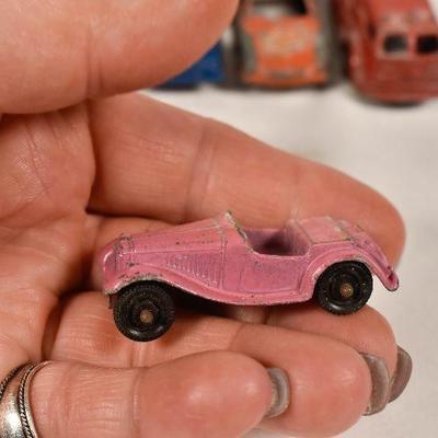 Lot 66: Lot of Tootsietoy Cars (and fire truck)
