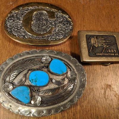 Men's belt buckles 