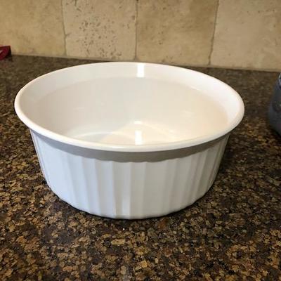 Round Corningware Casserole Dish