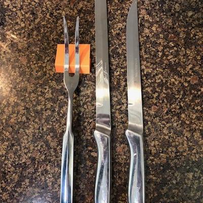 Stainless Steel Carving Set
