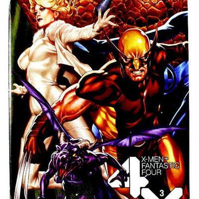 X-MEN FANTASTIC FOUR #3 (OF 4) BROOKS VAR