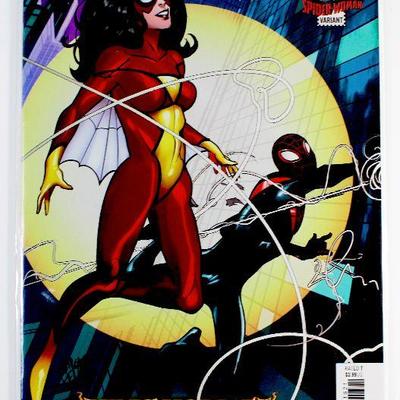 MILES MORALES SPIDER-MAN #16 FERRY SPIDER-WOMAN VAR