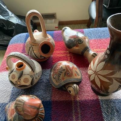 Mexican Art Pottery Lot