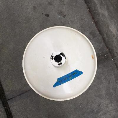 Lot 4  This porcelain light shade from Seattle's BF Day Elementary school