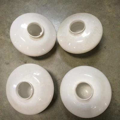 Lot 7  Antique Glass Light Globes (4 in total)