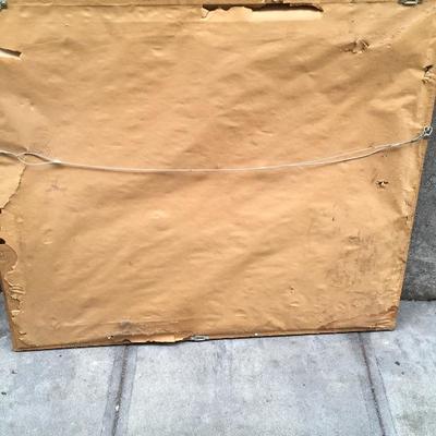 Lot 14  Signed painting of Red Door Ale House original location.