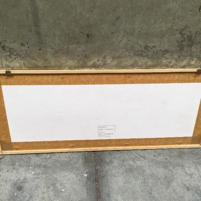 Lot 18  Antique framed Radeberger Pilsner sign