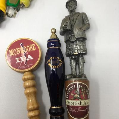 Lot 20  10 Beer taps that were used at the now closed Red Door Ale House in Fremont