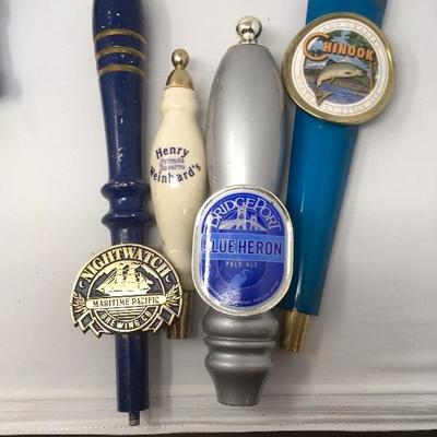 Lot 21     10 Beer taps that were used at the now closed Red Door Ale House in Fremont