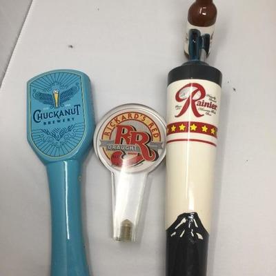 Lot 21     10 Beer taps that were used at the now closed Red Door Ale House in Fremont