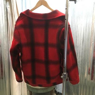 Lot 37  Vintage Red and black Union Made Filson Hunter 
