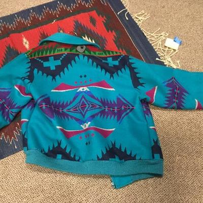 Lot 43  "Minty Fresh" Pendleton Jacket action!