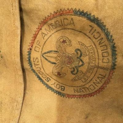 Lot 47 Vintage Boy Scout  Backpack