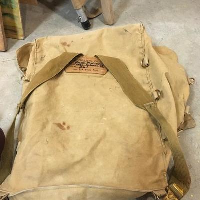 Lot 47 Vintage Boy Scout  Backpack