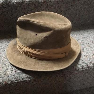 Lot 51  pair of vintage fedora hats