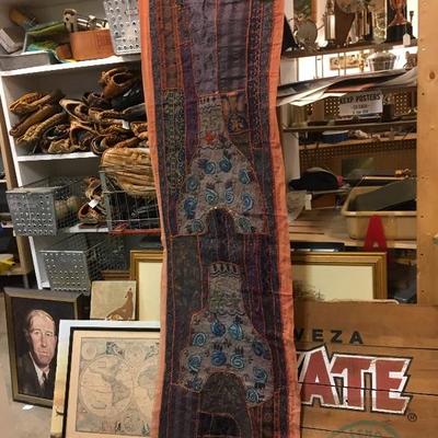 Lot 52  Vintage Indian Wall Hanging
