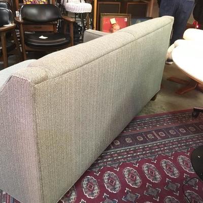 Lot 56 tweed Pattern Mid Century style loveseat