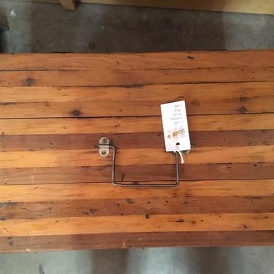 Lot 65  Vintage wood inlay box