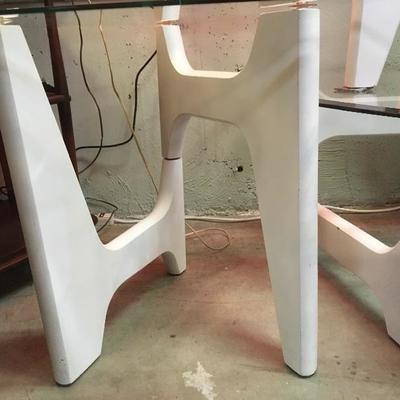 Lot 66    set of Noguchi Mid Century "guitar pic" coffee and 2 side/end tables