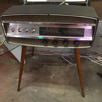 Lot 68  Mid Century Modern danish Phonola Record Player and Stereo