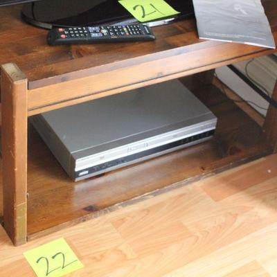 Lot 22 Wood TV Stand