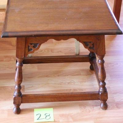 Lot 28 Antique Table