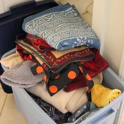 Lot 32 All Contents of Linen Closet