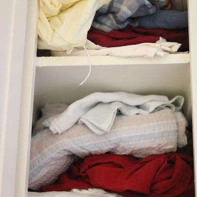 Lot 32 All Contents of Linen Closet