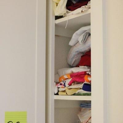 Lot 32 All Contents of Linen Closet