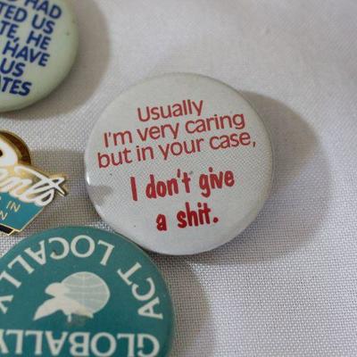 Lot 41 Political Buttons & More