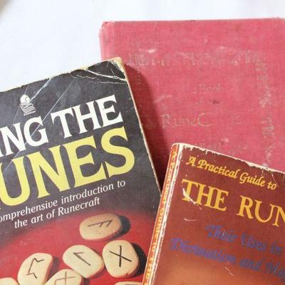 Lot 43 Rune Books and Stones