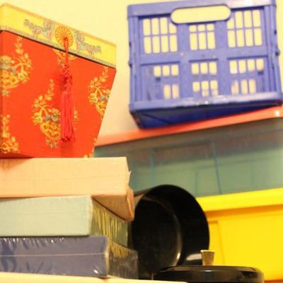 Lot 51 Decorative Storage Bins